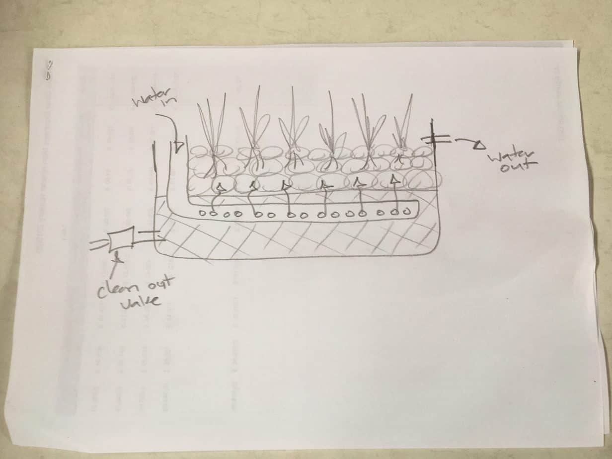 Small bog filter design-ozponds