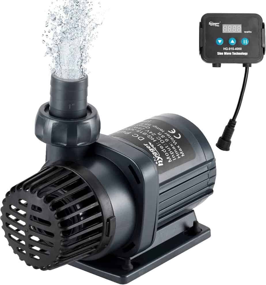 Hygger low volt dc sine wave pond pump