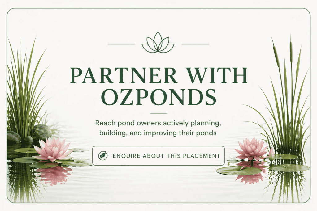 Partner with ozponds