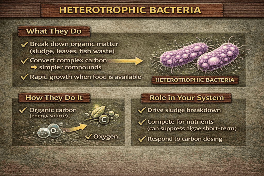 Heterotrophic bacteria