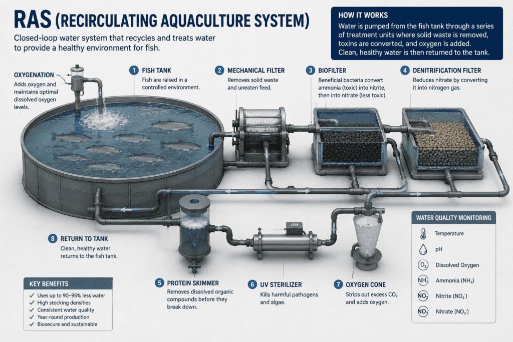 RAS Aquaculture System