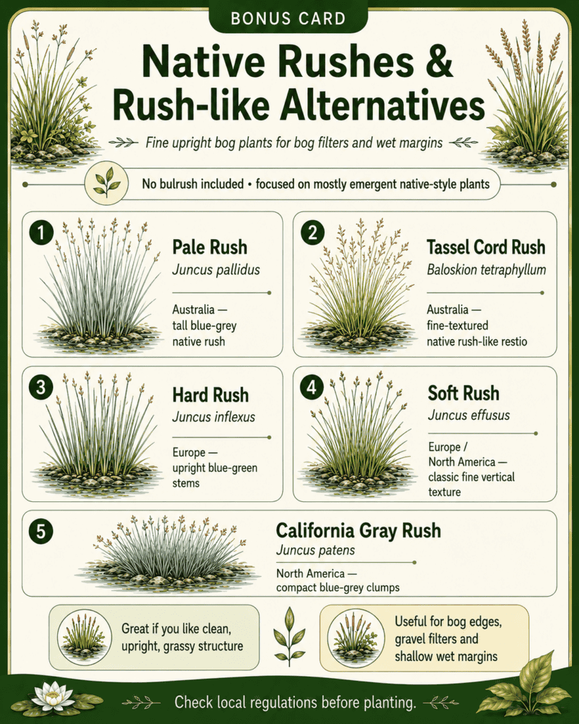Some Rush options for bog filters